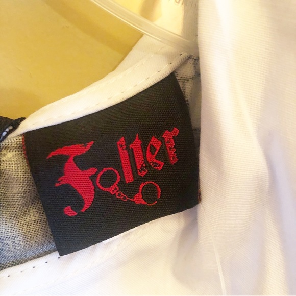 NWT Folter Glow in the Dark Skeleton Dress - Picture 4 of 12